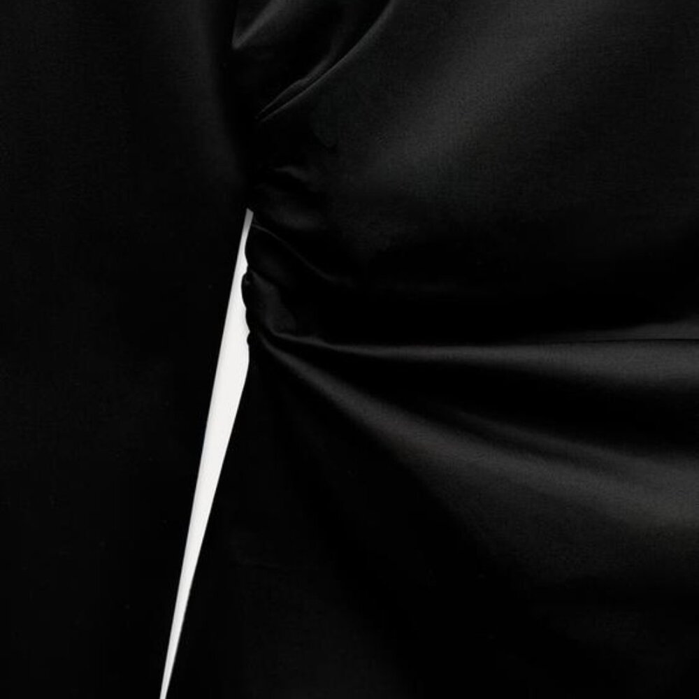 ZARA RUCHED ELASTICIZED TOP - Picture 7 of 7